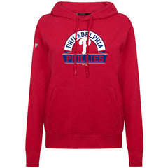 Philadelphia Phillies Levelwear Women's Adorn Banner Arch Hoodie | MLB On Sale