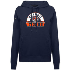 Detroit Tigers Levelwear Women's Adorn Banner Arch Hoodie | MLB Discount