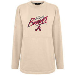 Atlanta Braves Levelwear Women's Oversized Beaudry Sizzle Top | MLB Sale