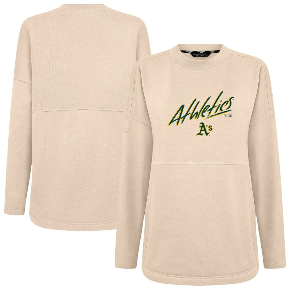 Athletics Levelwear Women's Oversized Beaudry Sizzle Top | MLB Discount