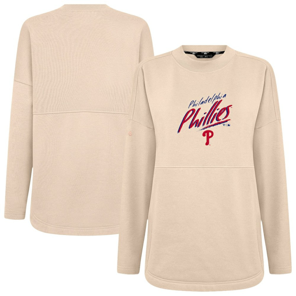 Philadelphia Phillies Levelwear Women's Oversized Beaudry Sizzle Top | MLB For sale