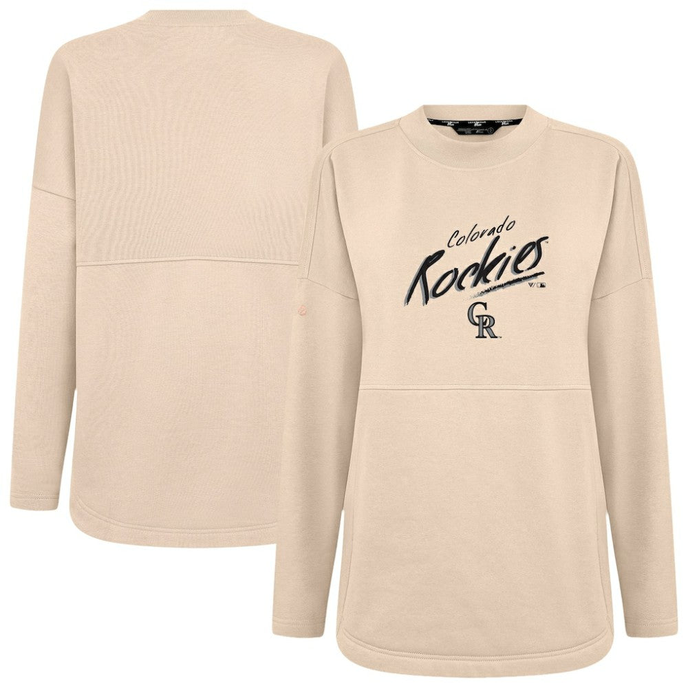 Colorado Rockies Levelwear Women's Oversized Beaudry Sizzle Top | MLB New