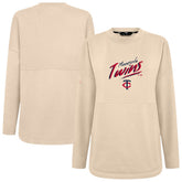 Minnesota Twins Levelwear Women's Oversized Beaudry Sizzle Top | MLB On Sale