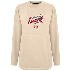 Minnesota Twins Levelwear Women's Oversized Beaudry Sizzle Top | MLB On Sale