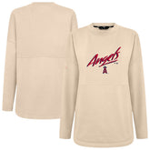Los Angeles Angels Levelwear Women's Oversized Beaudry Sizzle Top | MLB On Sale