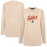 Detroit Tigers Levelwear Women's Oversized Beaudry Sizzle Top | MLB New
