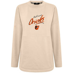 Baltimore Orioles Levelwear Women's Oversized Beaudry Sizzle Top | MLB On Sale