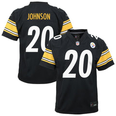 Pittsburgh Steelers Nike Kaleb Johnson Youth Team Game Jersey