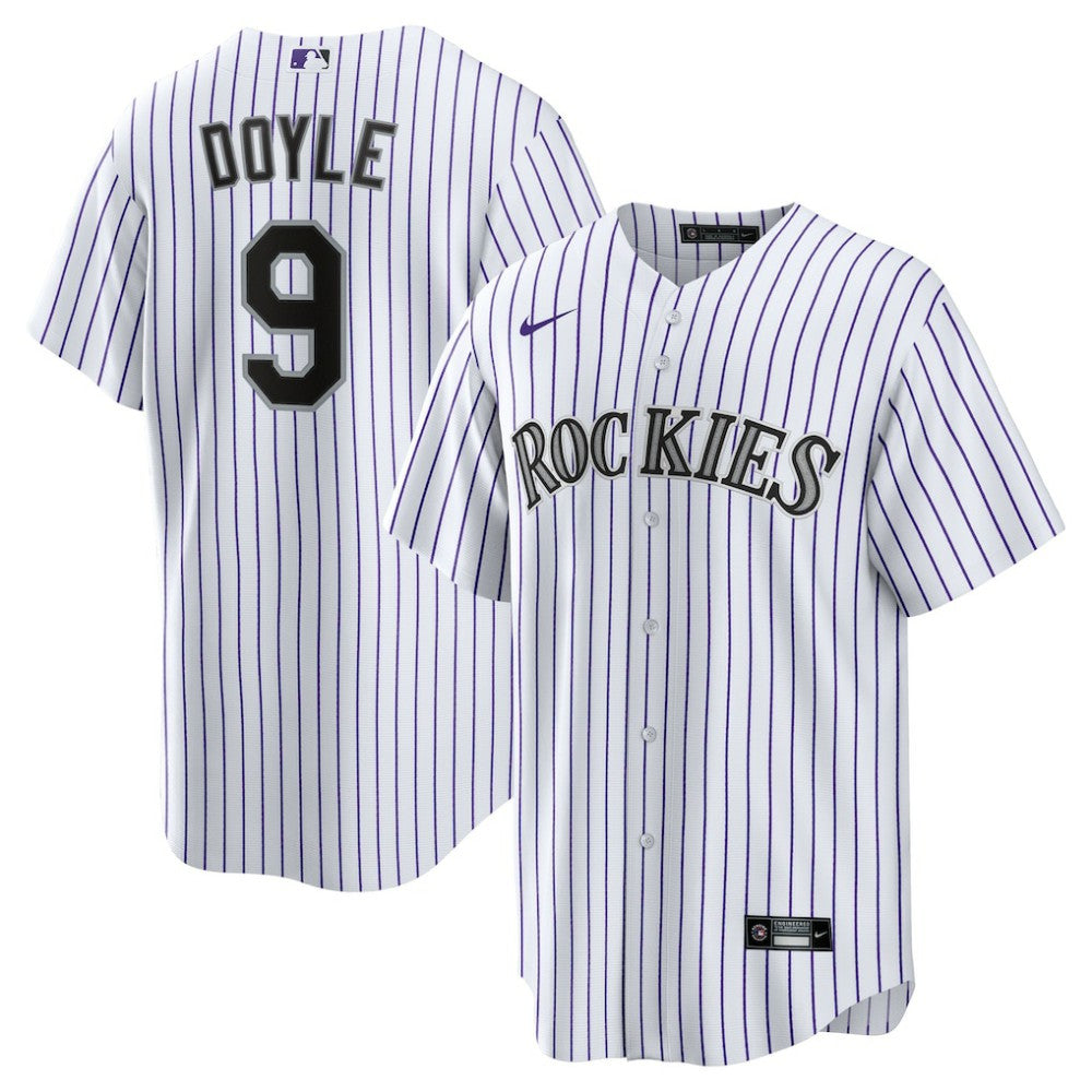 Brenton Doyle Colorado Rockies Youth Home Replica Jersey - White