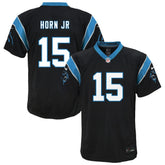 Carolina Panthers Nike Jimmy Horn Jr. Youth Team Game Jersey