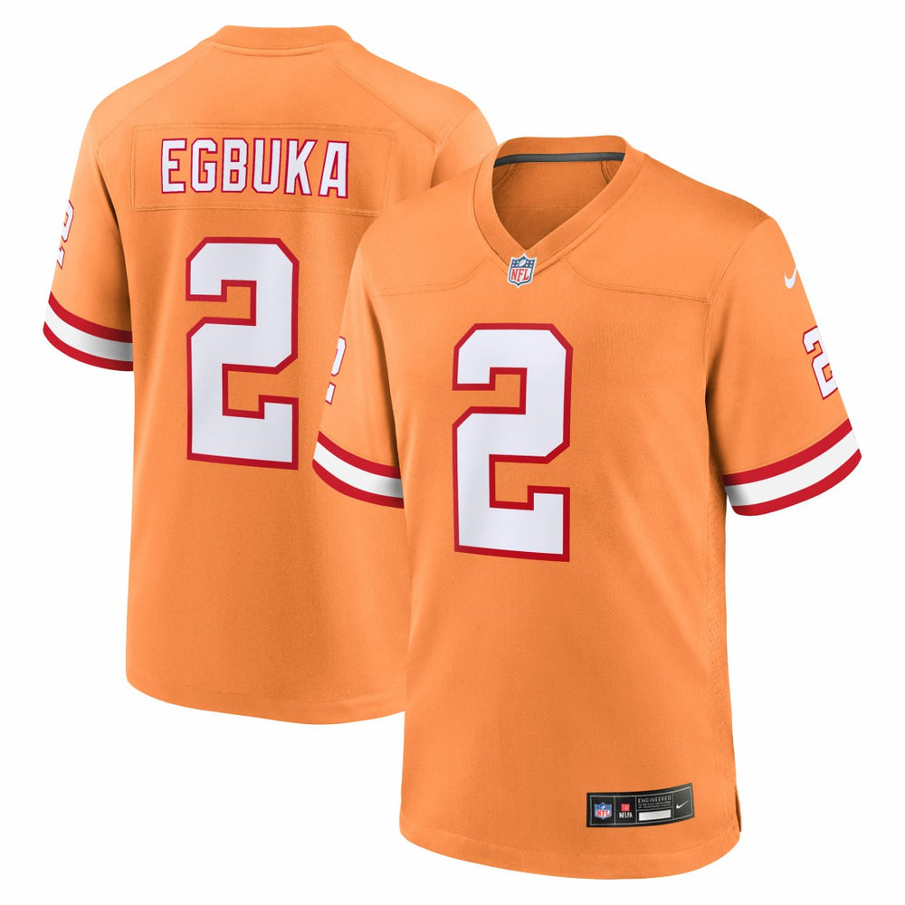 Tampa Bay Buccaneers Nike Emeka Egbuka Alternate 2 Game Jersey