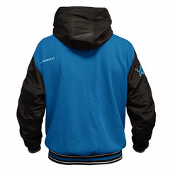Detroit Lions ActionHeat 5V Battery Heated Full-Snap Varsity Jacket