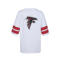 Atlanta Falcons Cuce Women's Rhinestone V-Neck Tunic