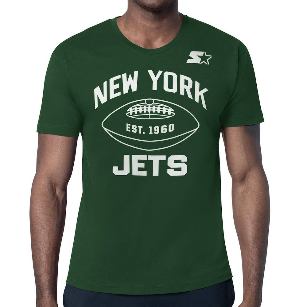 New York Jets Starter Green and White Forever T-Shirt