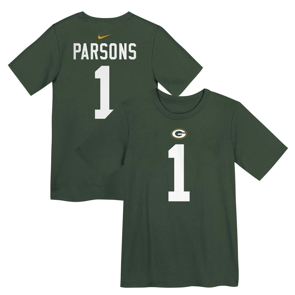 Green Bay Packers Nike Micah Parsons Preschool Name & Number T-Shirt