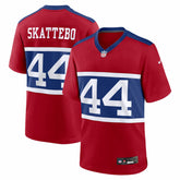 New York Giants Nike Cam Skattebo Alternate Century Red Game Jersey