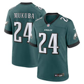 Philadelphia Eagles Nike Andrew Mukuba Team Game Jersey