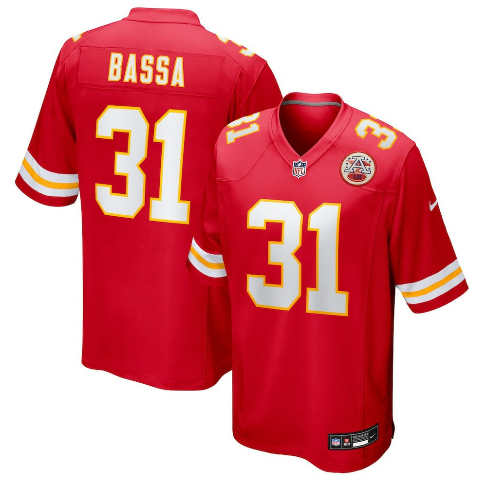 Kansas City Chiefs Nike Jeffrey Bassa Team Game Jersey