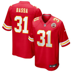 Kansas City Chiefs Nike Jeffrey Bassa Team Game Jersey