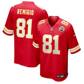 Kansas City Chiefs Nike Nikko Remigio Team Game Jersey