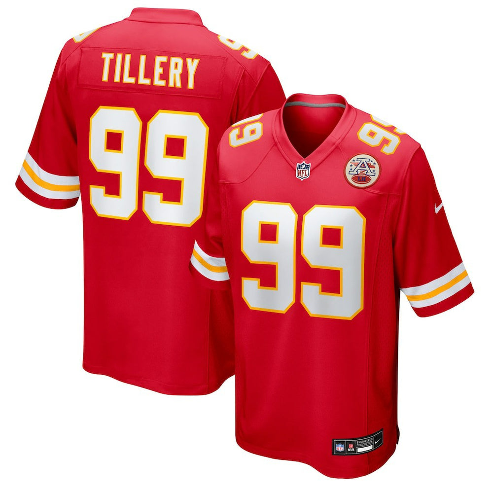 Kansas City Chiefs Nike Jerry Tillery Team Game Jersey