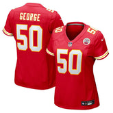 Kansas City Chiefs Nike Brandon George Women's Team Game Jersey