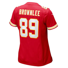 Kansas City Chiefs Nike Jason Brownlee Women's Team Game Jersey