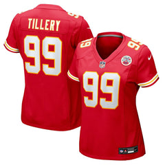 Kansas City Chiefs Nike Jerry Tillery Women's Team Game Jersey