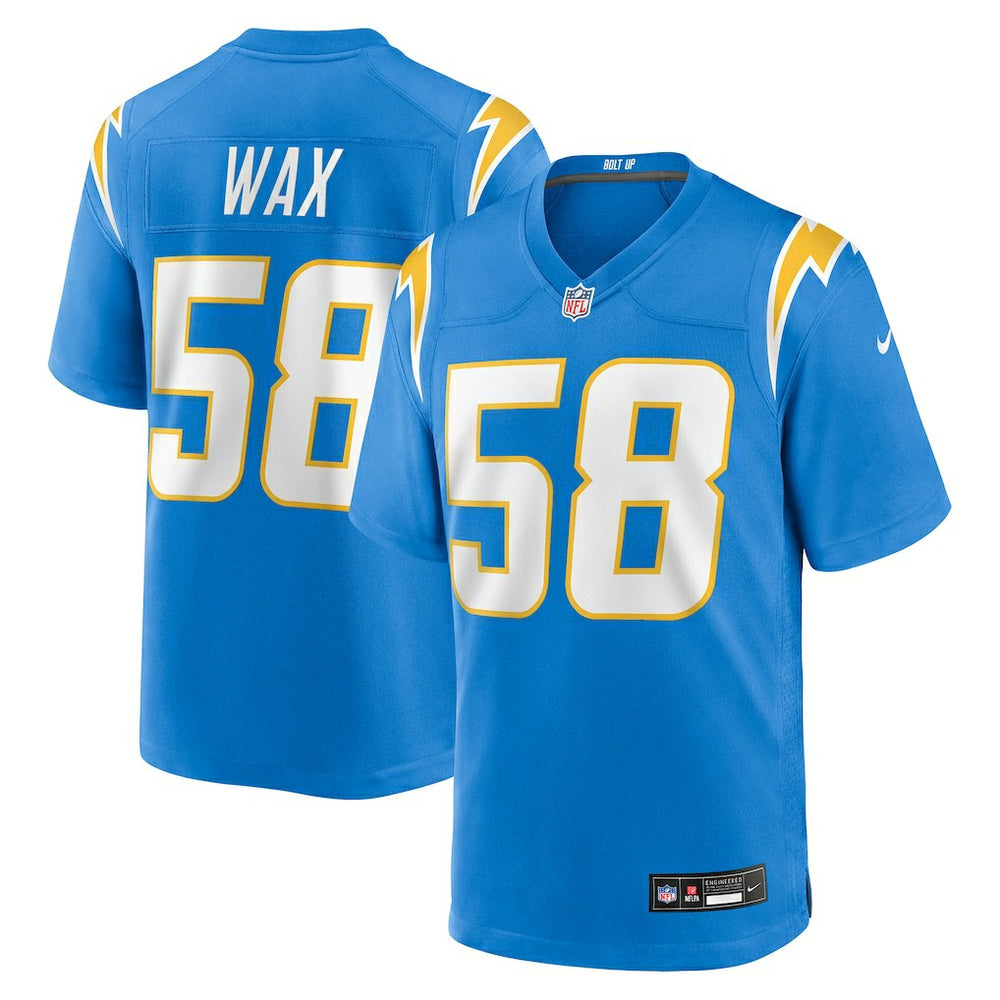 Los Angeles Chargers Nike Marlowe Wax Team Game Jersey