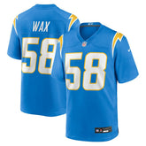 Los Angeles Chargers Nike Marlowe Wax Team Game Jersey