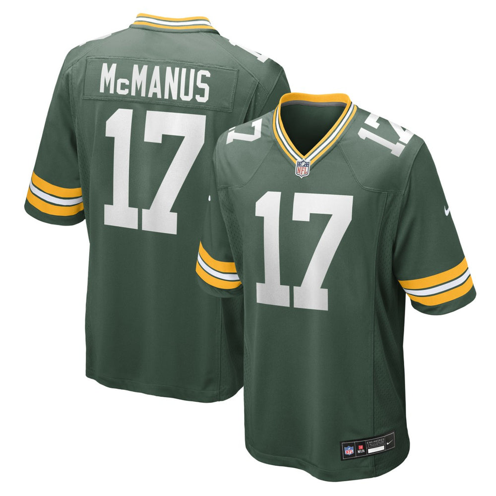 Green Bay Packers Nike Brandon McManus Team Game Jersey