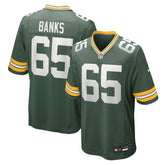 Green Bay Packers Nike Aaron Banks Team Game Jersey