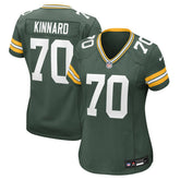 Green Bay Packers Nike Darian Kinnard Women's Team Game Jersey