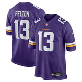 Minnesota Vikings Nike Tai Felton Team Game Jersey
