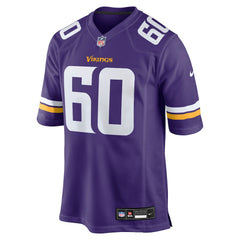 Minnesota Vikings Nike Joe Huber Team Game Jersey