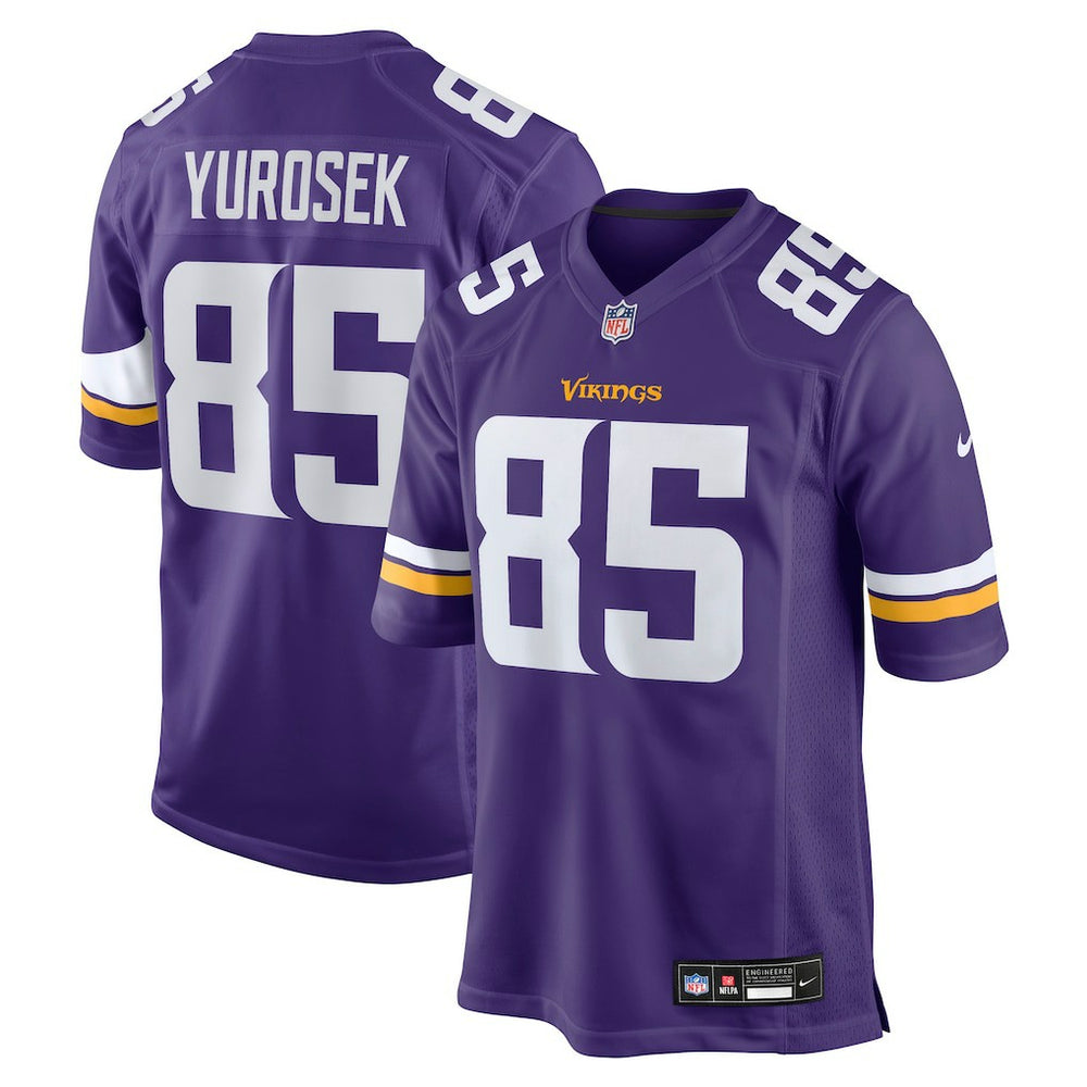 Minnesota Vikings Nike Ben Yurosek Team Game Jersey