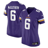 Minnesota Vikings Nike Dwight McGlothern Women's Team Game Jersey