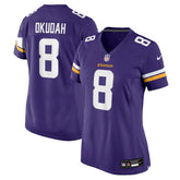 Minnesota Vikings Nike Jeff Okudah Women's Team Game Jersey