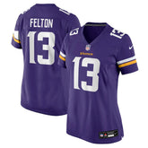 Minnesota Vikings Nike Tai Felton Women's Team Game Jersey