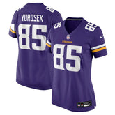Minnesota Vikings Nike Ben Yurosek Women's Team Game Jersey