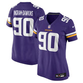 Minnesota Vikings Nike Tyrion Ingram-Dawkins Women's Team Game Jersey