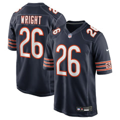 Chicago Bears Nike Nahshon Wright Team Game Jersey