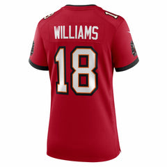 Josh Williams Tampa Bay Buccaneers Women's Team Game Jersey - Red