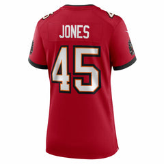 Deion Jones Tampa Bay Buccaneers Women's Team Game Jersey - Red