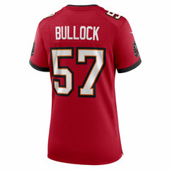 Tampa Bay Buccaneers Nike John Bullock Women's Team Game Jersey