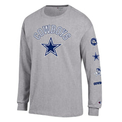 Dallas Cowboys Champion Seal Long Sleeve T-Shirt