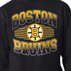 Boston Bruins Starter Team Grit Graphic Fleece Pullover Sweatshirt Sale