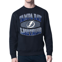 Tampa Bay Lightning Starter Team Grit Graphic Fleece Pullover Sweatshirt Outlet