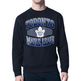 Toronto Maple Leafs Starter Team Grit Graphic Fleece Pullover Sweatshirt Sale