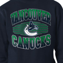 Vancouver Canucks Starter Team Grit Graphic Fleece Pullover Sweatshirt On Sale